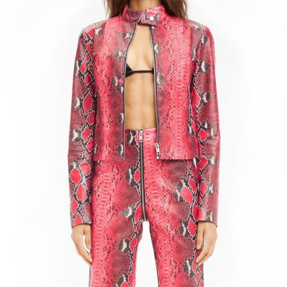 I AM GIA RED ANET JACKET